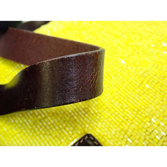 Fendi Mamma Baguette Lemon Yellow Beaded Shoulder Bag - Picture 9 of 16